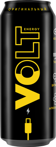 

Напиток Volt Energy энергетический газированный 0.45 л