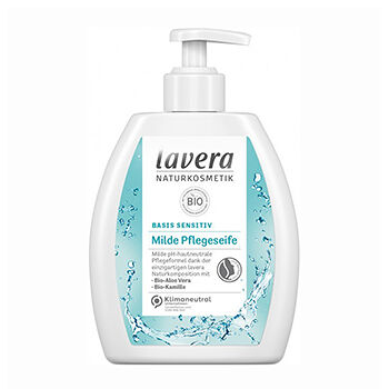 Средство для мытья рук деликатное Basis sensitiv, Lavera, Германия