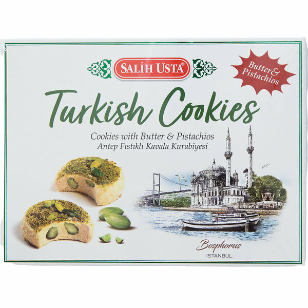 Печенье курабье с фисташкой ТМ Salih Usta (Салих Уста)