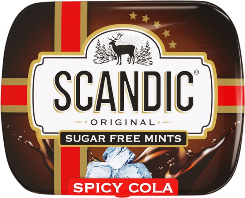 

Конфеты Scandic Кола без сахара 14 г