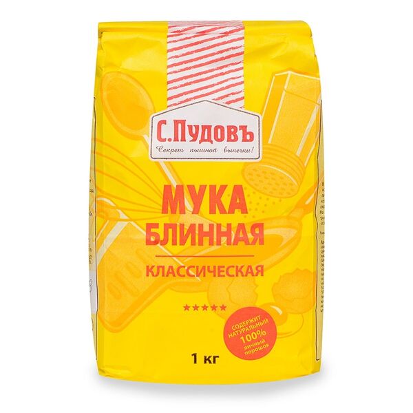 Мука С.Пудовъ блинная 1000 г