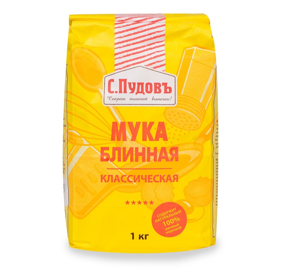 

Мука С.Пудовъ блинная 1000 г