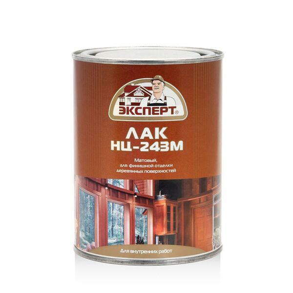 Лак мебельный ЭКСПЕРТ НЦ-243М, матовый, 0,7 кг