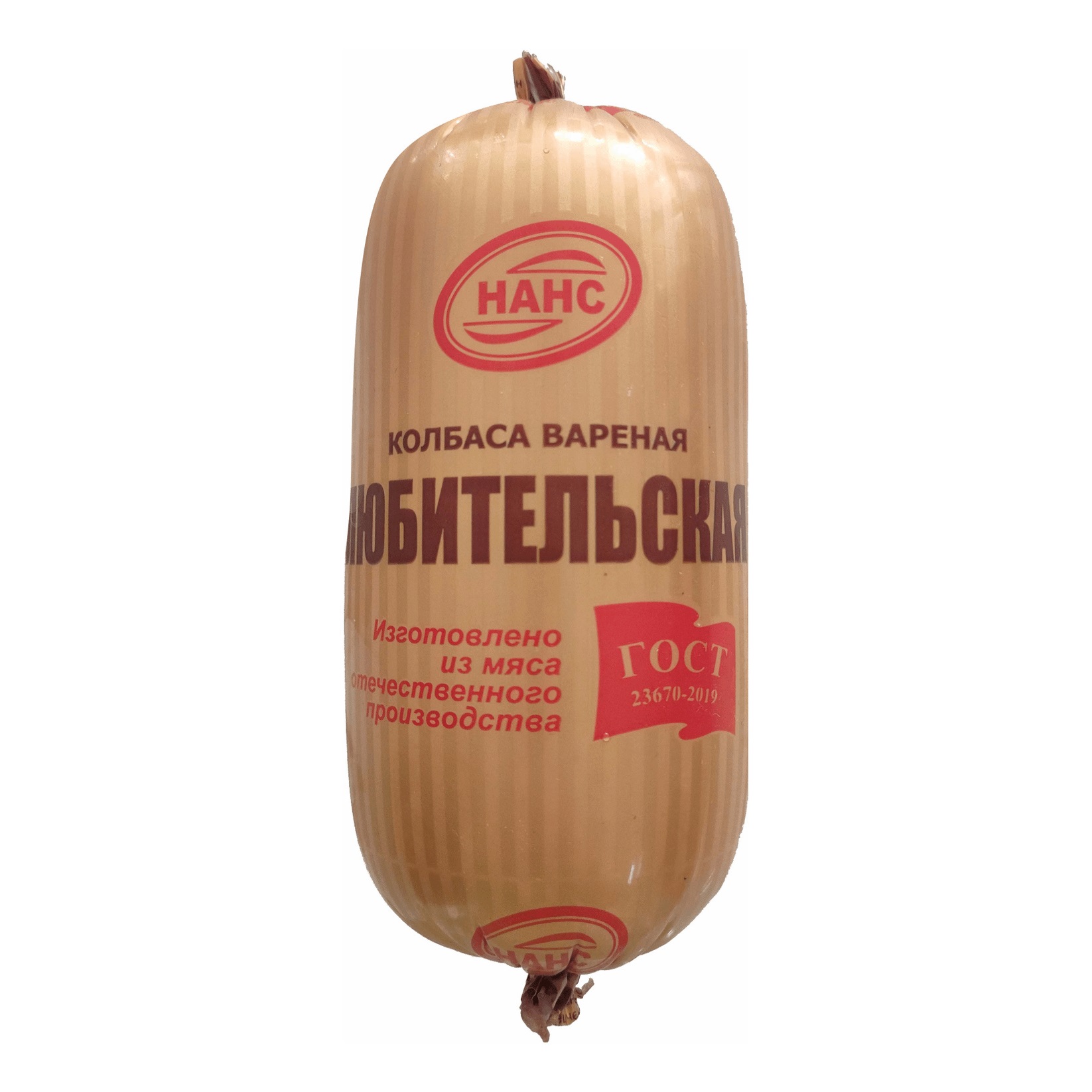

Колбаса Нанс Любительская вареная ГОСТ, вес