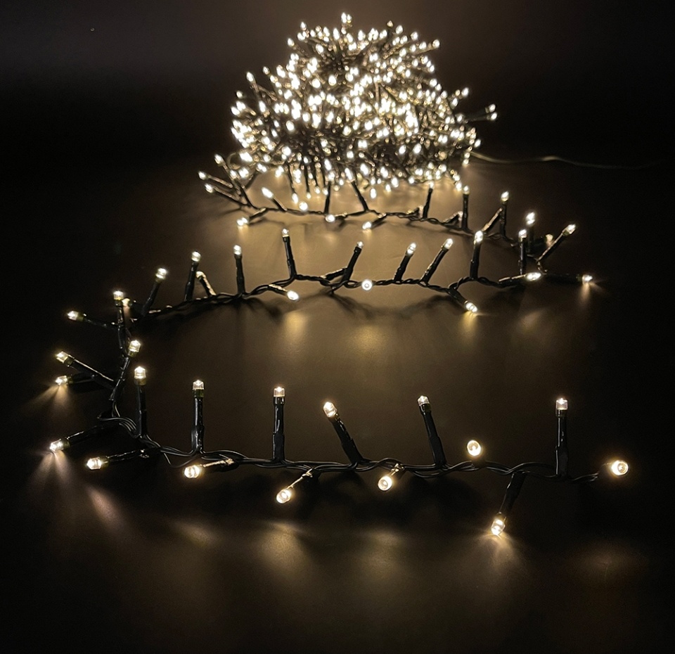 

Гирлянда luka Lighting теплый белый свет 1000 ламп 8 функций, для елки 230-260 см для наружного и внутреннего использования, Китай