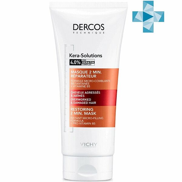 Виши Деркос Кера-Солюшн Экспресс-маска реконструрирующая Про-кератин