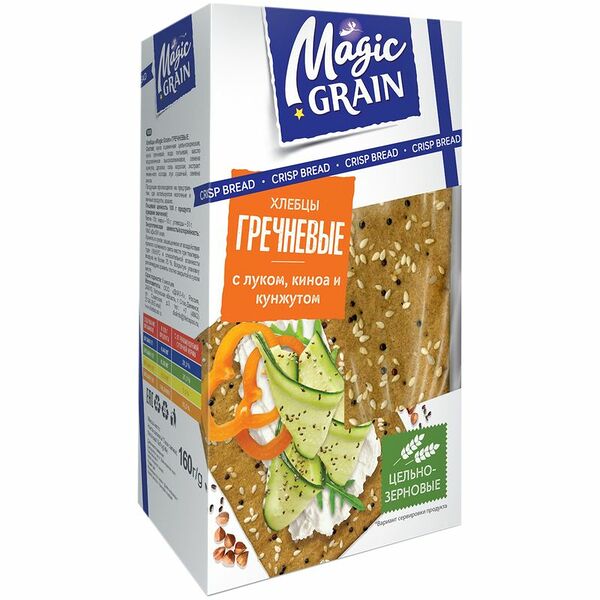 Хлебцы Magic Grain Гречневые, 160г