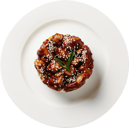 

Курица ЛЕНТА FRESH Кунг Пао с рисом, весовая