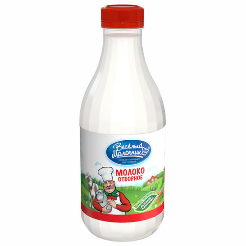 

Молоко пастеризованное Веселый молочник 3.7% 930 мл