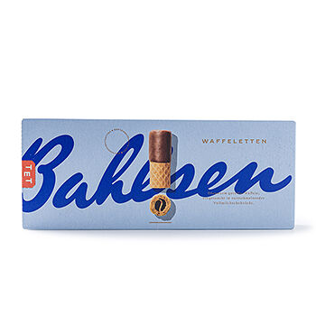 Вафельные трубочки BAHLSEN в темном шоколаде 100г, Германия