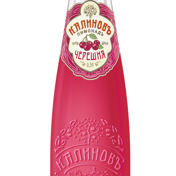 Напиток Калиновъ Лимонадъ Черешня сильногазированный