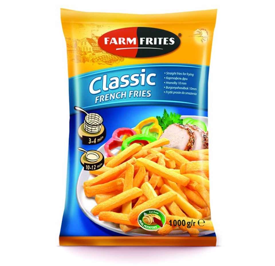 

Картофель фри Farm Frites 10мм 1кг Великобритания