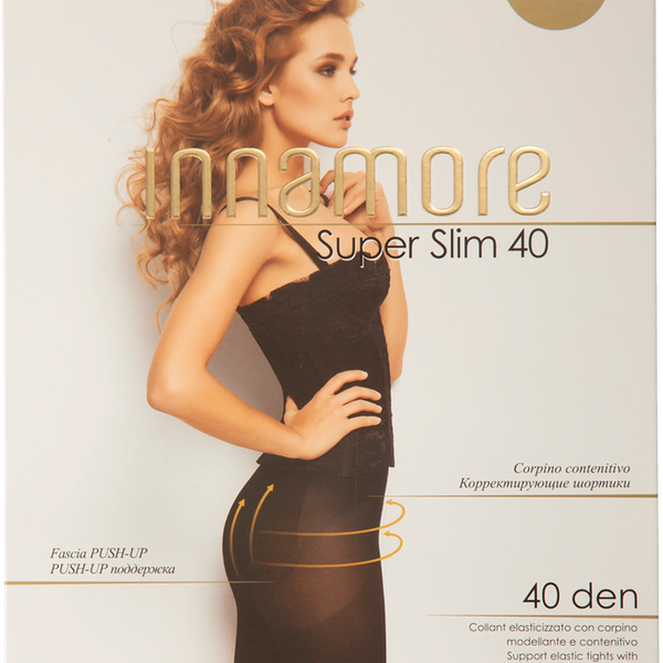 Колготки женские INNAMORE Super Slim 40 den miele 5