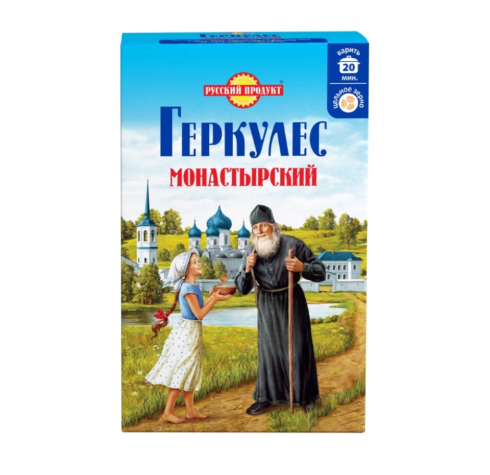 

Хлопья Русский Продукт Геркулес Монастырский овсяные 500 г