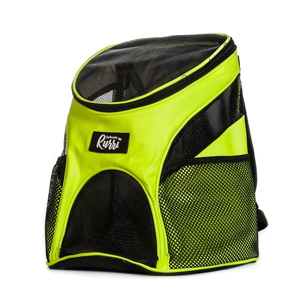 Рюкзак-переноска для кошек и собак мелкого размера, 35х25х31 см, зеленый