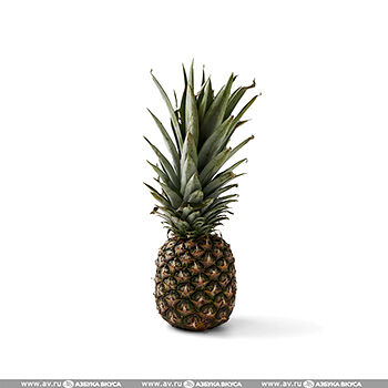 Ананас, собран спелым