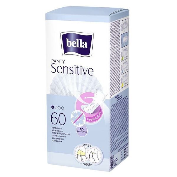 Прокладки ежедневные Bella Panty Sensitive 60 шт