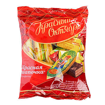Конфеты вафельные Красная шапочка Красный Октябрь, 250 г