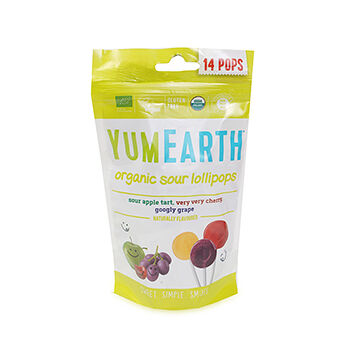 Органическая карамель на палочке YumEarth