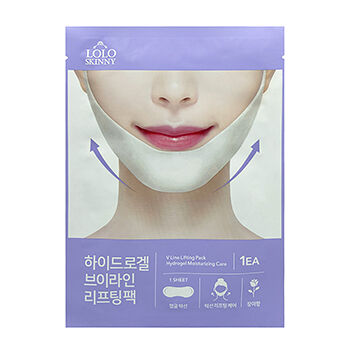 Маска для лица LoloSkinny гидрогелевая для подтяжки и выравнивая контура лица