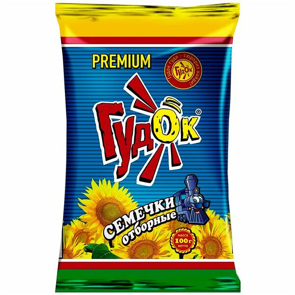 Семечки подсолнечные Гудок обжаренные, 300г