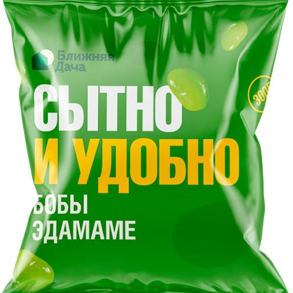 Бобы Эдамаме Ближняя Дача соевые зеленые 300г