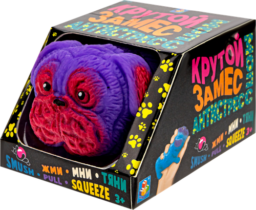 

Игрушка антистресс 1Toy Крутой замес Мопс 1 шт, в ассортименте