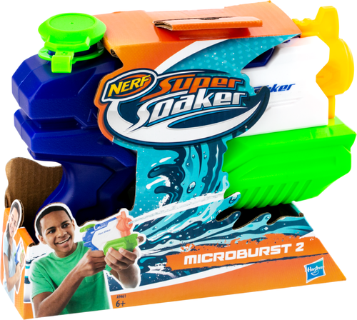 

Игрушка Nerf Бластер Сокер Микробёрст