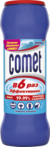 

Порошок для чистки COMET Океан с хлоринолом, 475г