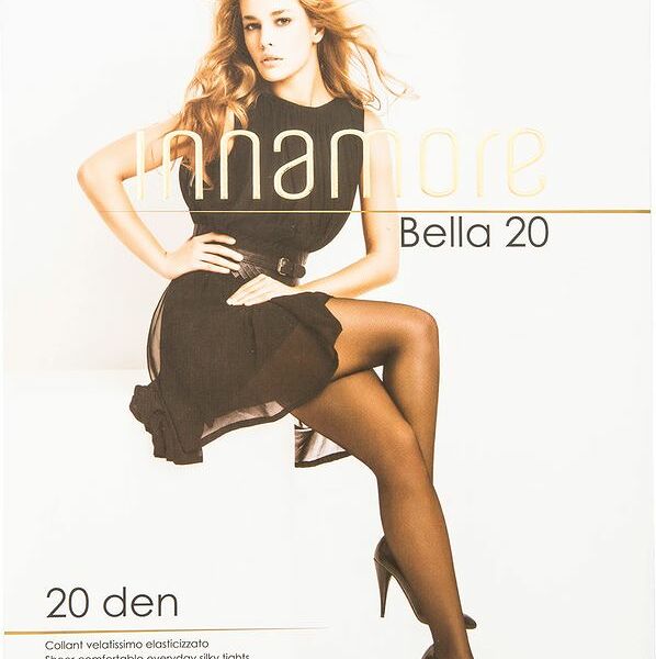 Колготки женские Innamore Bella, 20 den, размер 3, цвет черный/nero