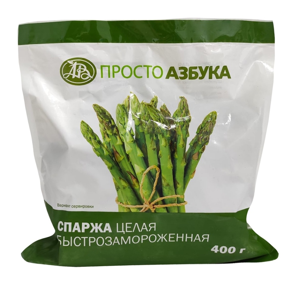 

Спаржа целая быстрозамороженная «Просто Азбука»