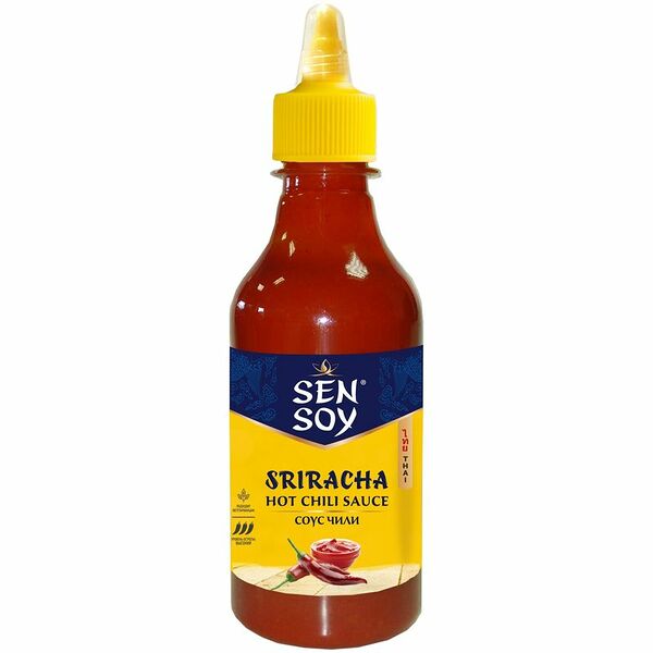 Соус Sen Soy Sriracha Hot Chili столовый, 310г