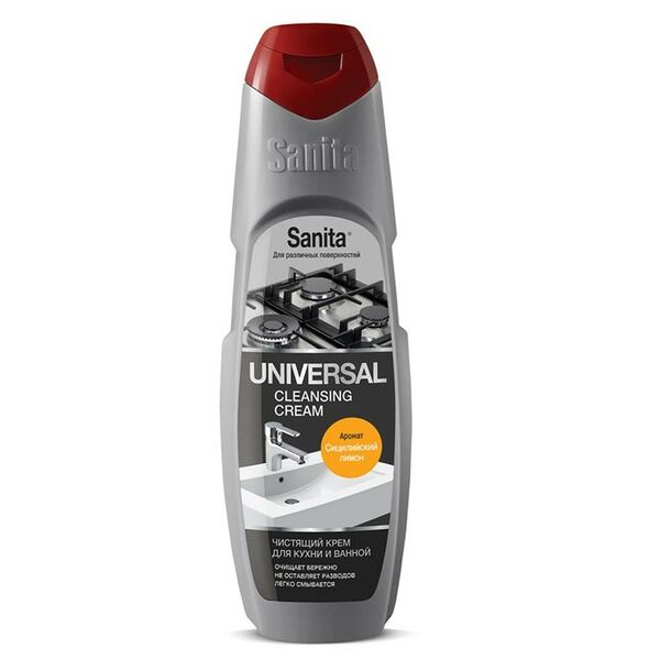 Средство чистящее Sanita Универсал, Сицилийский Лимон, 600 г