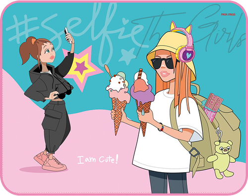 Папка детская PROF-PRESS, пластик, 33,4х26 см, в ассортименте