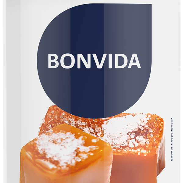 Топпинг BONVIDA со вкусом соленая карамель, 1кг