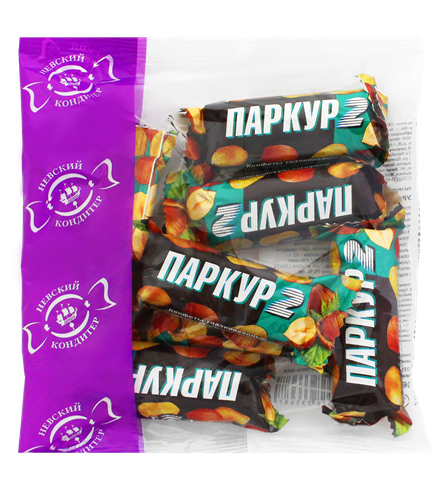 

Конфеты Невский кондитер Паркур 2 с карамелью, нугой и орехами 200 г