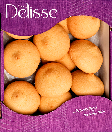 Изделие сдобное DELISSE Сочинское с брусничной начинкой