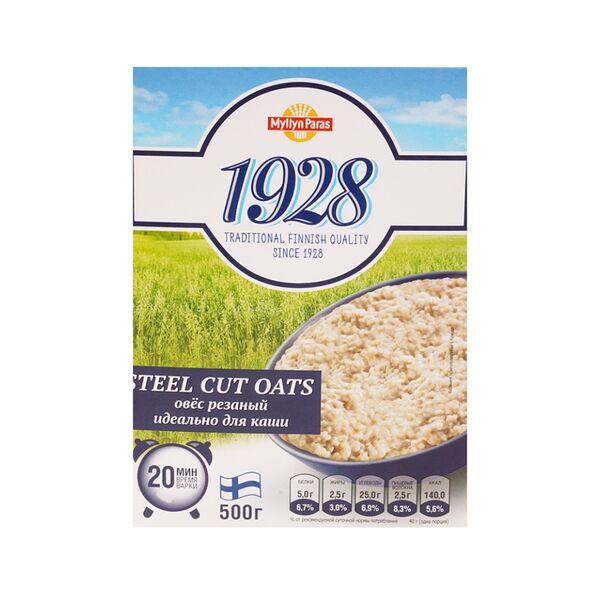 Овес Steel Cut Oats резаный 500 г