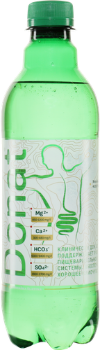 

Вода минеральная Donat Mg лечебная газированная 0.5 л