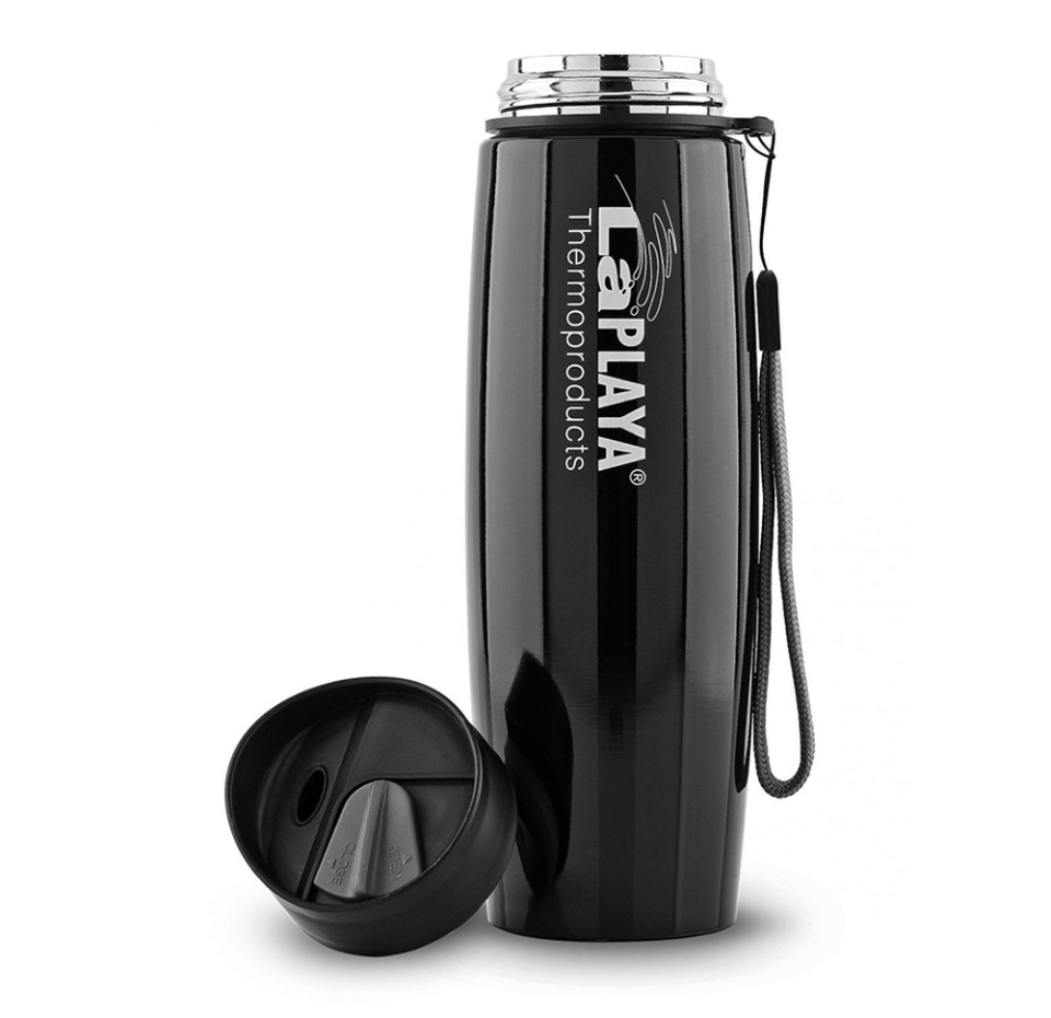 

Кружка-термос LaPlaya Thermo Mug Ss Strap black из нержавеющей стали