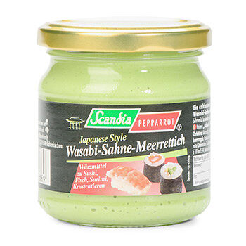 Хрен Scandia Pepparrot со сливками и васаби Erich Trapp GmbH & Co 190 г Германия