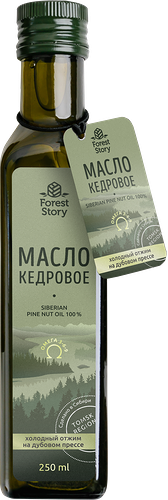Масло кедровое FOREST STORY, 250мл