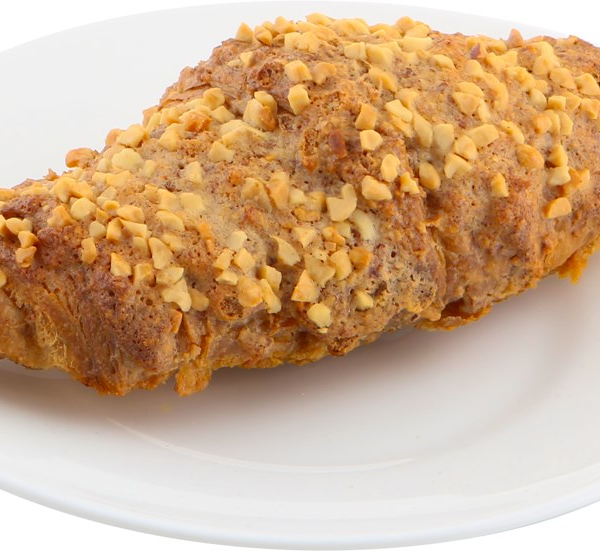 Круассан с малиной и ванильным кремом