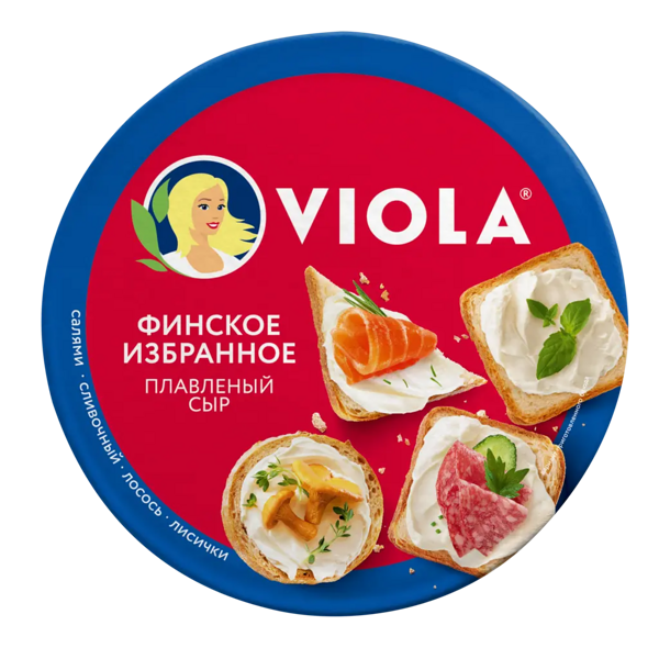 Сыр Viola Финское избранное ассорти 50%