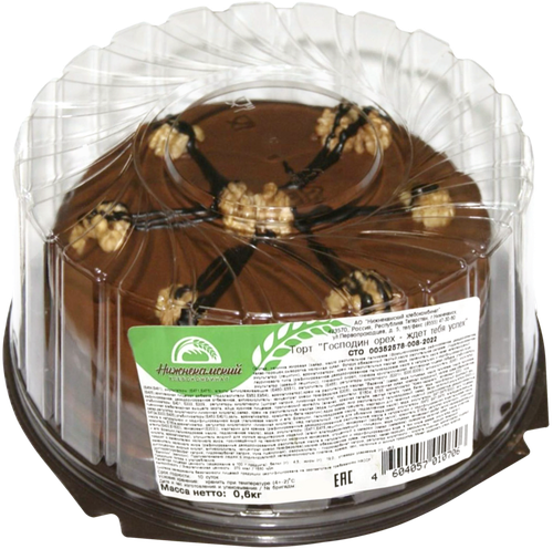 

Торт Нижнекамский хлебокомбинат Господин орех 600 г