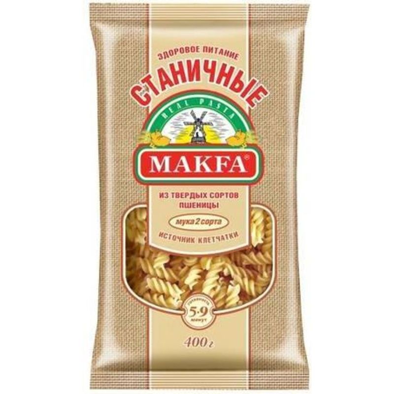 

Макароны Makfa станичные Спирали