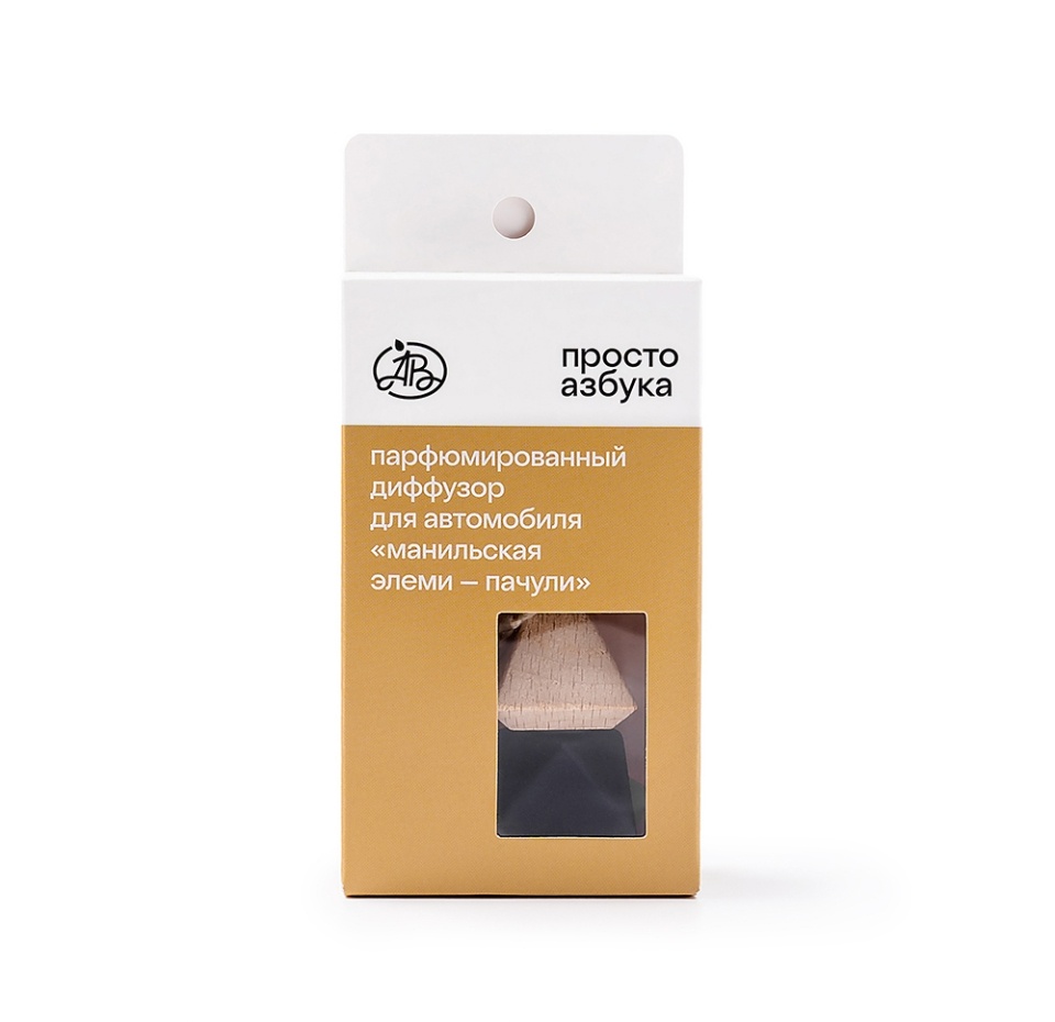 

Диффузор парфюмированный для автомобиля «Манильская элеми-пачули», «Просто Азбука»