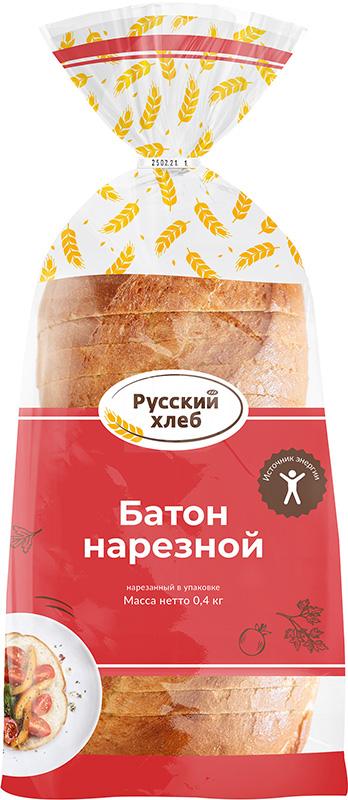 

Батон Русский хлеб Нарезной