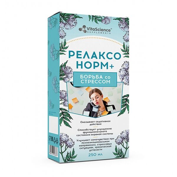 VitaScience Релаксонорм+ бальзам 250 мл