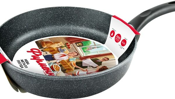 Сковорода НМП Фирменная Московская литая 26см